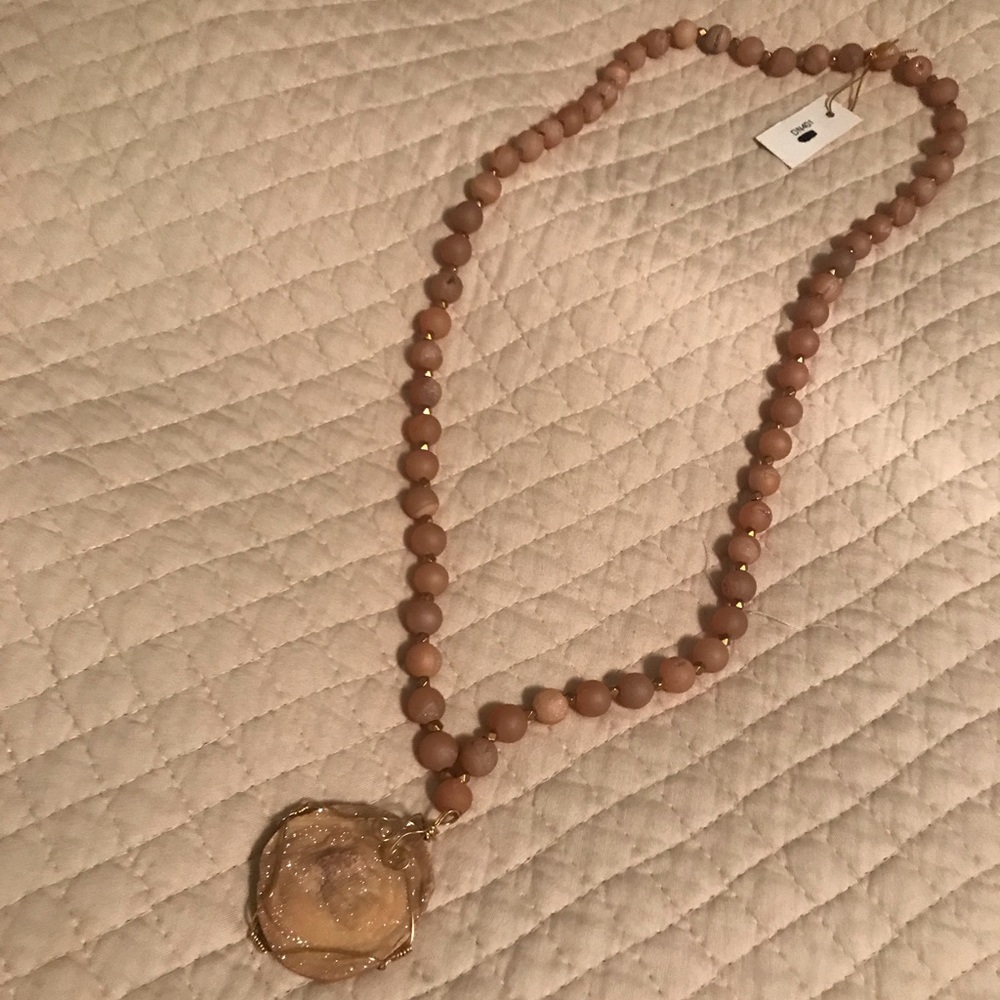Monica Mauro 32” handmade necklace
